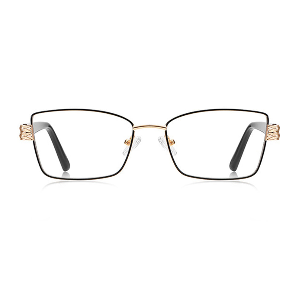 Ženske naočale za računalo Techsuit 3171, protiv plavog svjetla, crne