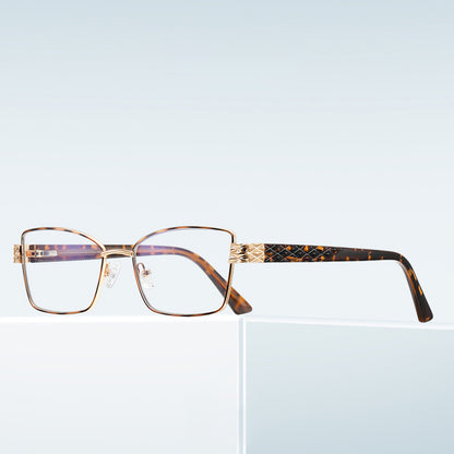 Naočale za računalo za žene Techsuit 3171, Anti-Blue Light, Crne Zlatne