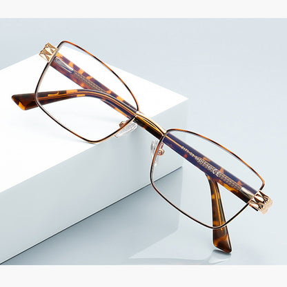 Naočale za računalo za žene Techsuit 3171, Anti-Blue Light, Crne Zlatne