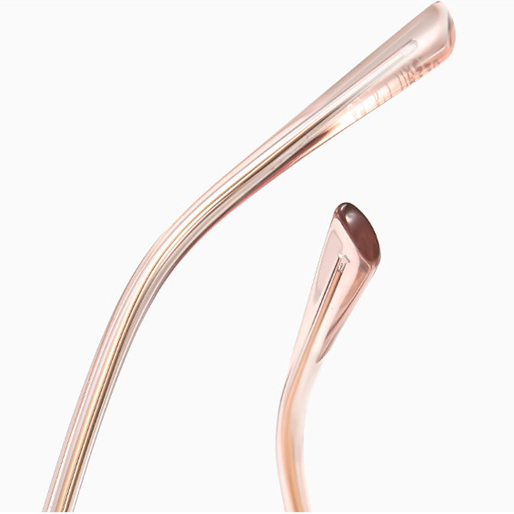 Ženske računalne naočale Techsuit 82290, Anti-Blue Light, Zlatno-roze