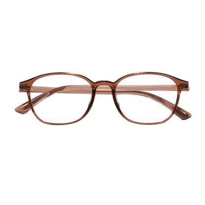 Unisex naočale za računalo Techsuit 6635, Anti-Blue Light, Smeđe Ljubičaste