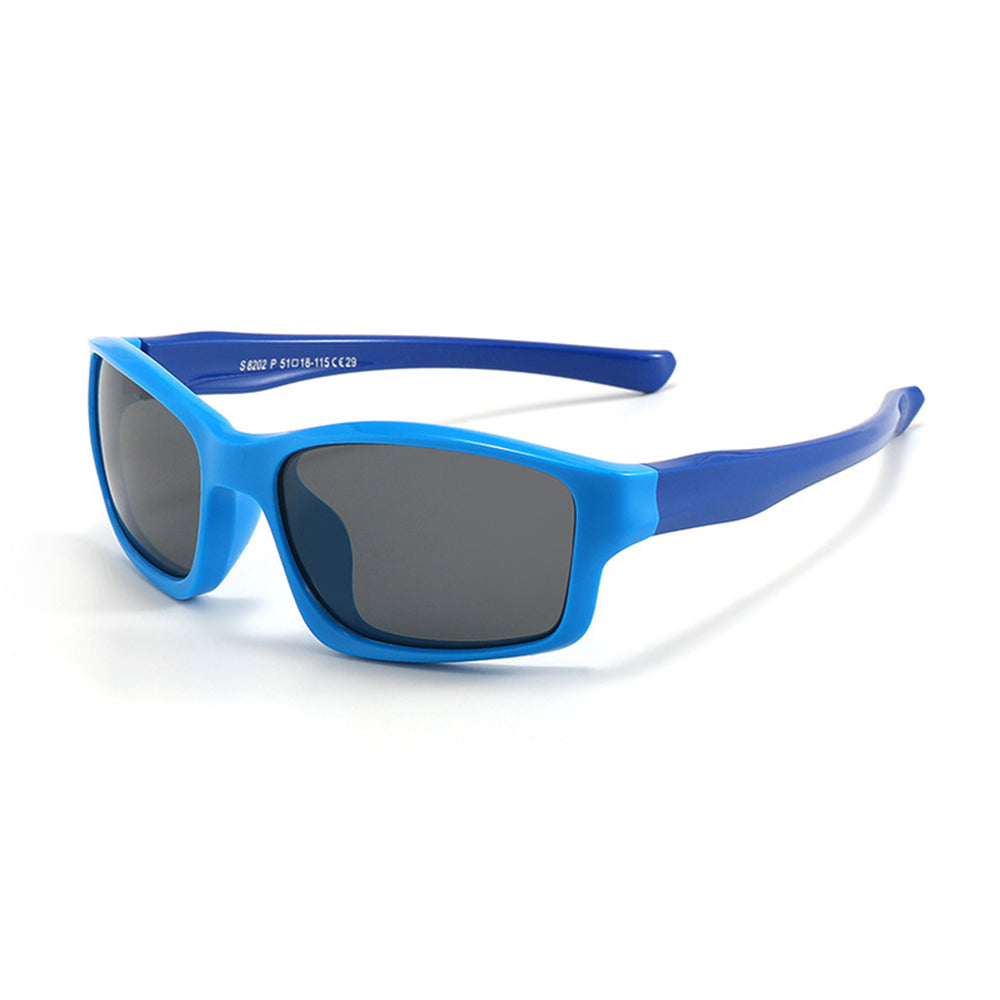Sportske sunčane naočale za djecu Techsuit 8202-C29, polarizirane, plave