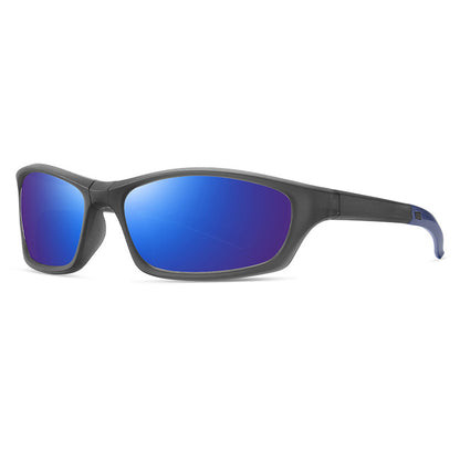 Unisex Biciklističke Naočale Techsuit 24101, Polarizirane, Sivo Plave