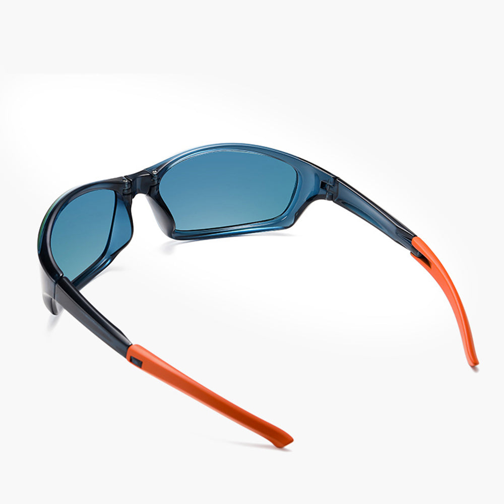 Unisex Biciklističke Naočale Techsuit 24101, Polarizirane, Sivo Plave