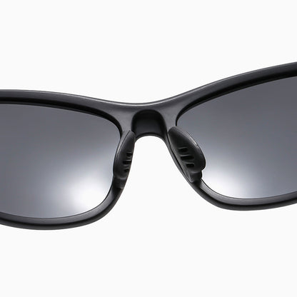 Unisex biciklističke naočale Techsuit 9309, polarizirane, crno-plave