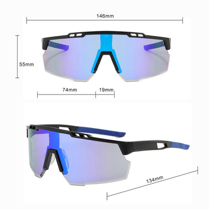 Unisex Biciklističke Naočale Techsuit 9963, Crne