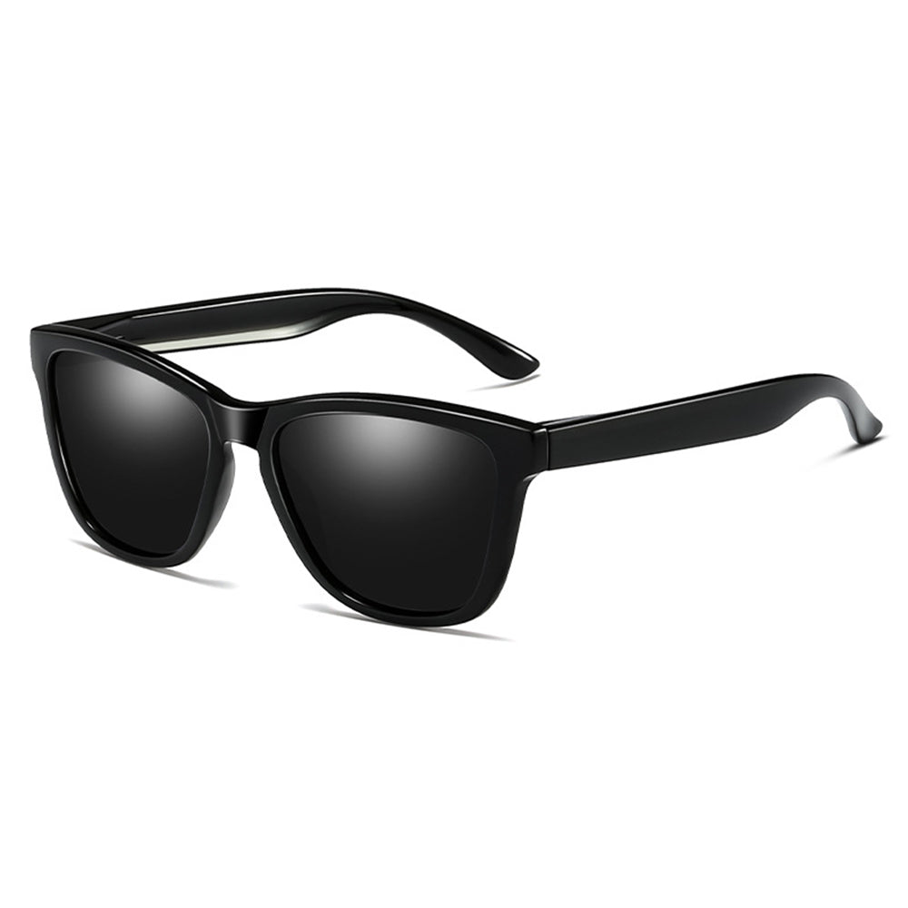 Sunčane naočale za muškarce Techsuit 0717, polarizirane, UV zaštita, crne