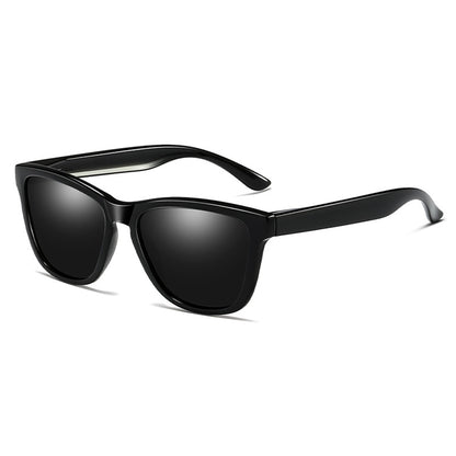 Sunčane naočale za muškarce Techsuit 0717, polarizirane, UV zaštita, crne