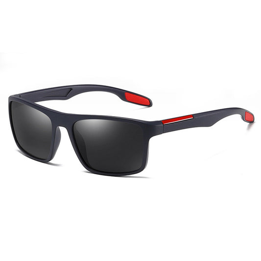 Muške sunčane naočale Techsuit TR90 (MM101), polarizirane, UV zaštita, plavo-crvene