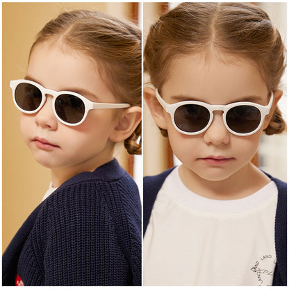 Sunčane naočale za bebe Techsuit 8308-C46, polarizirane, ružičaste