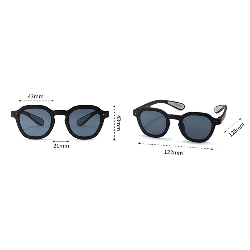 Dječje Sunčane Naočale Techsuit 8447, Polarizirane, UV Zaštita, Crne