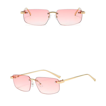 Unisex sunčane naočale Techsuit S098, zlatno ružičaste