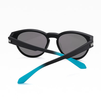Unisex sunčane naočale Techsuit TR7545, polarizirane, UV zaštita, crne plave zelene