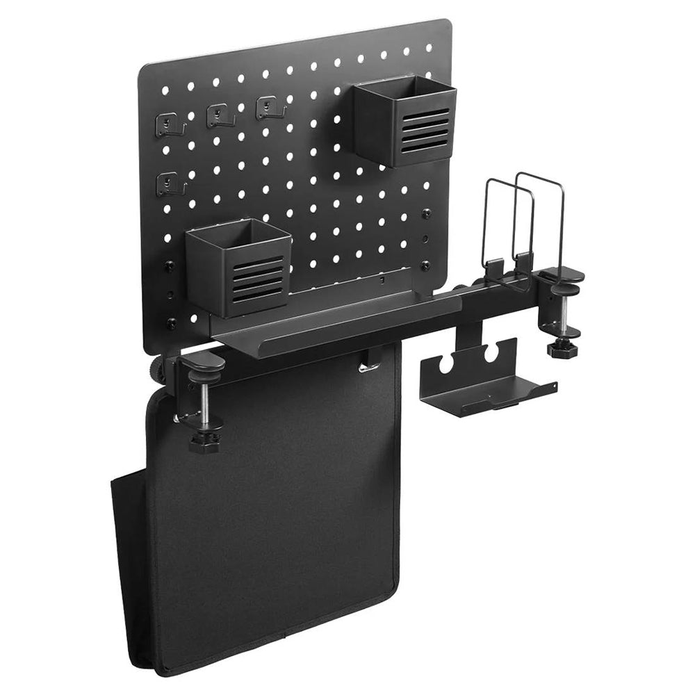 Metalni organizator za radni stol Spigen LD406, crni AHP11401