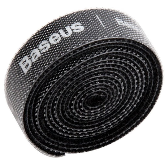 Organizator kabela Baseus Circle, Velcro, 1m, crni ACMGT-E01