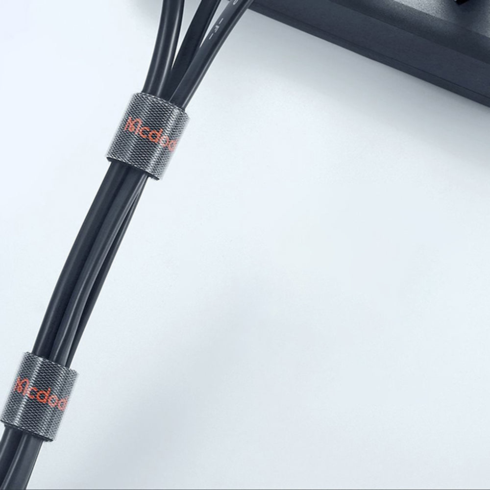 Organizator kabela McDodo VS-0961 Belt, Velcro, 3m, Crni