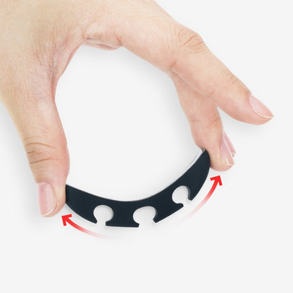 Organizator kabela Ringke, Set 4 komada, Crna