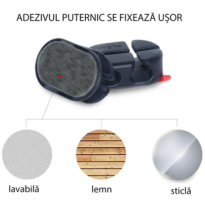 Organizator kabela Ringke, Set 6 komada, Crna