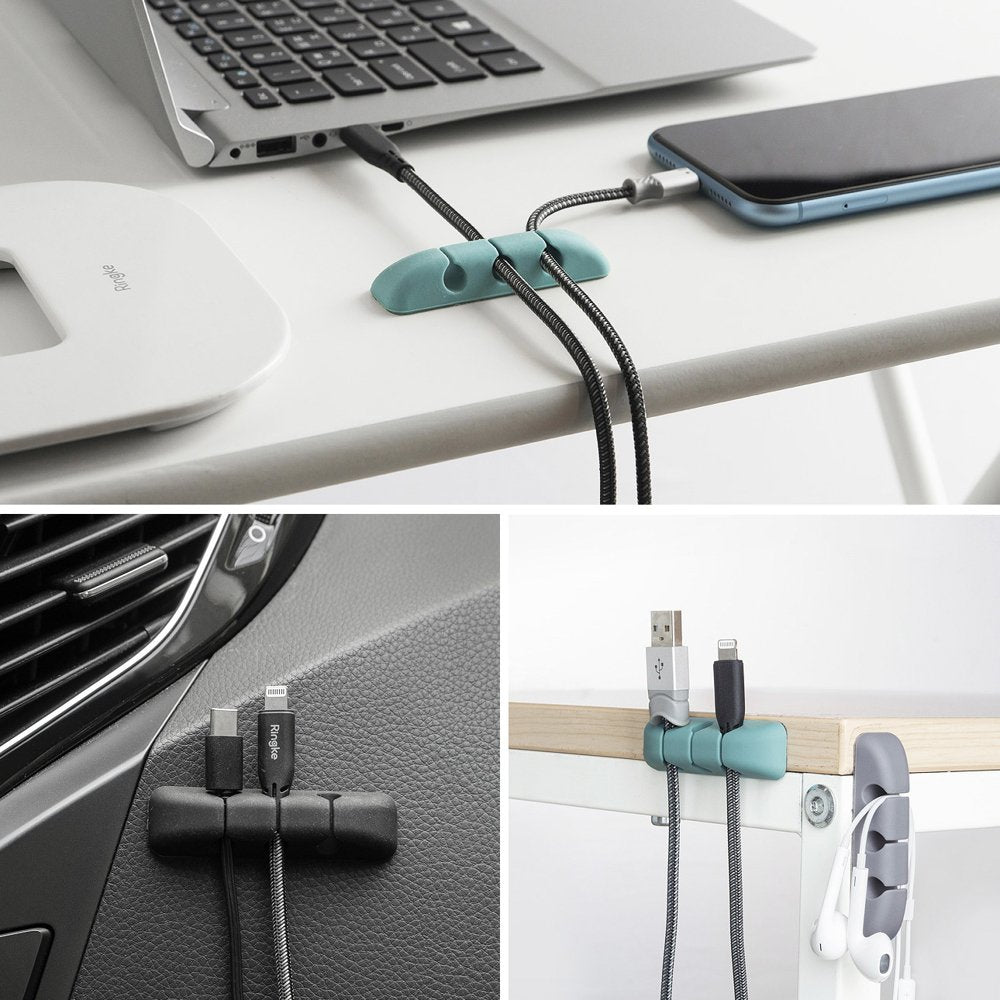 Organizator kabela Ringke, Set 8 komada, Razne boje