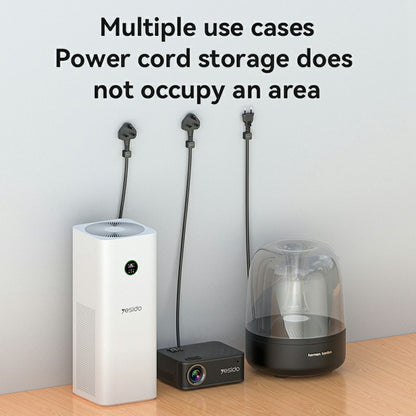 Organizator kabela Yesido C216WH, Set 4 komada, Bijela