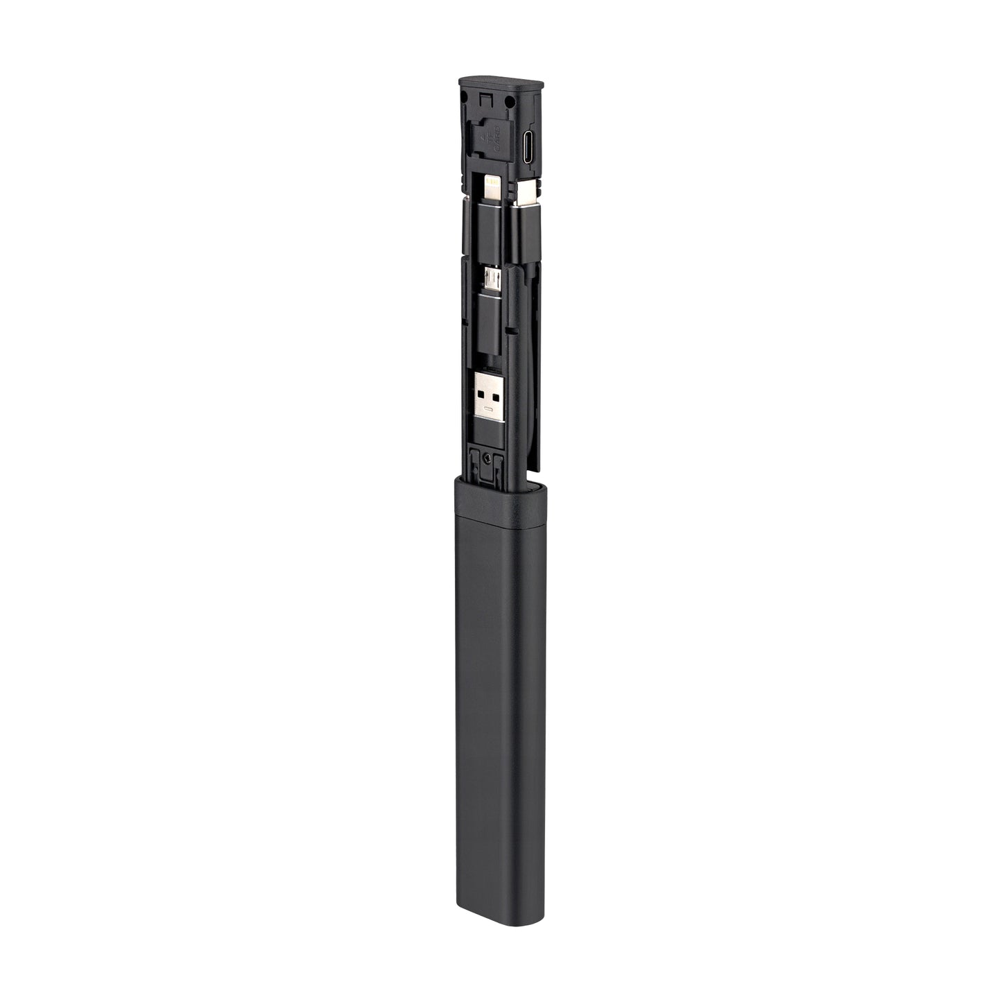 Organizator s Dodacima / Čitač Kartica Qualo QZS-P-01, Crni