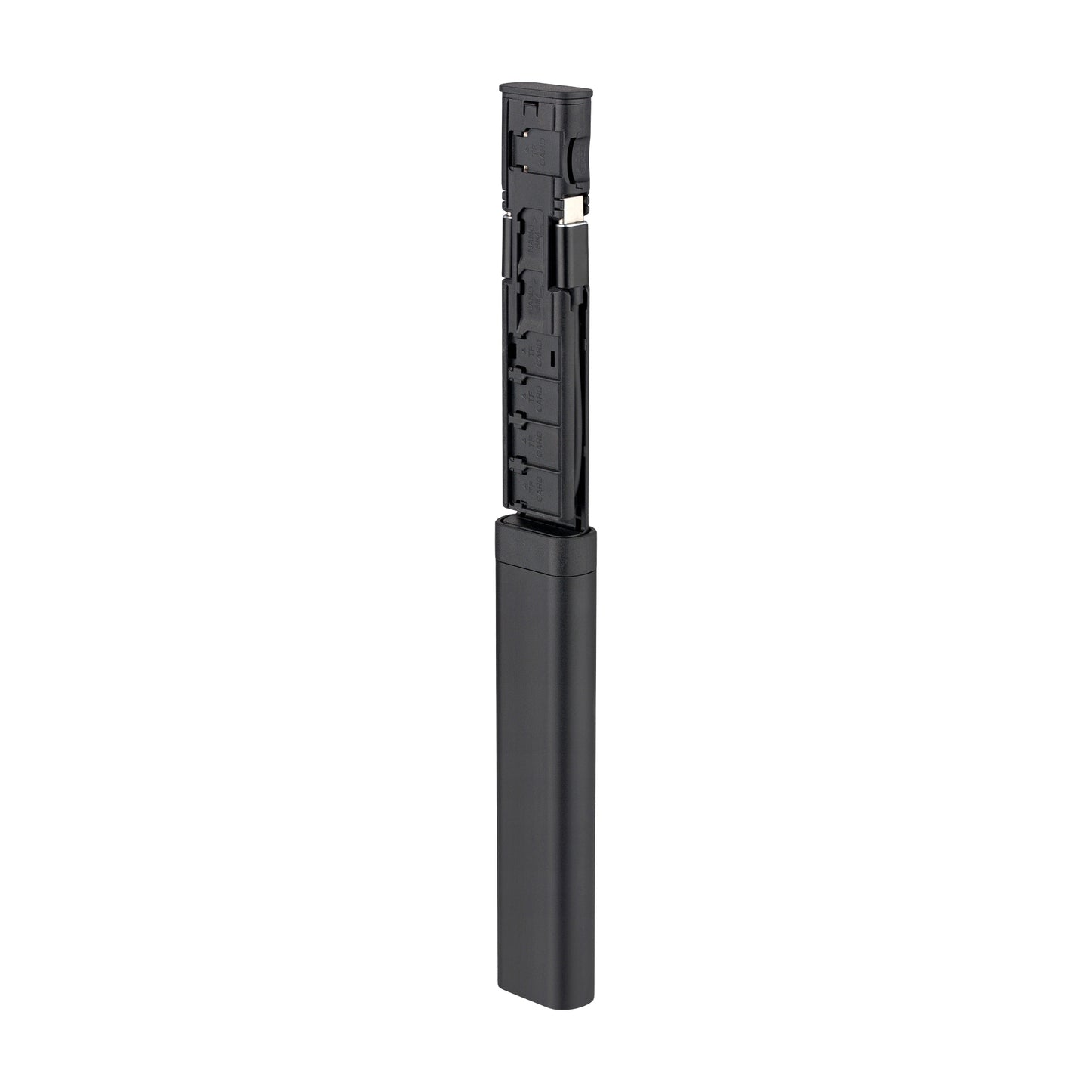 Organizator s Dodacima / Čitač Kartica Qualo QZS-P-01, Crni