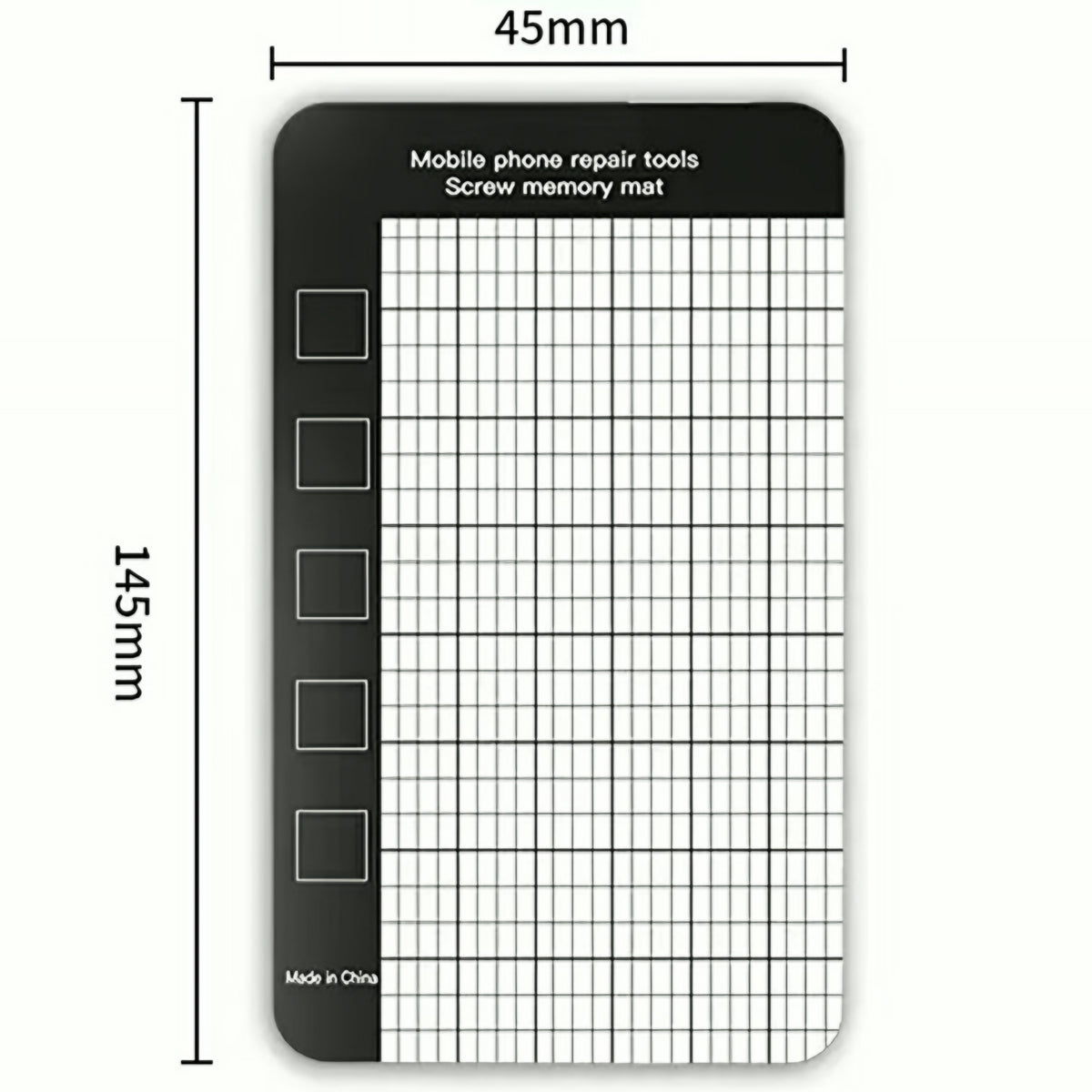 Magnetna podloga za vijke Jiafa, 145mm x 45mm