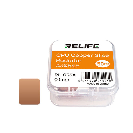 Termoprovodni jastučić Relife RL-093A, 0.1mm, Set 50 komada