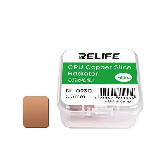 Termo vodljiva podloga Relife RL-093C, 0,5 mm, Set 50 komada