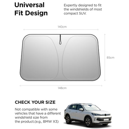 Auto Sjenilo za Vjetrobransko Staklo Spigen UO260, 85cm x 148cm ACP11460