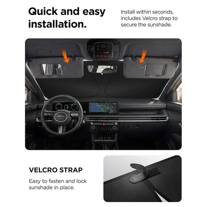 Auto Sjenilo za Vjetrobransko Staklo Spigen UO260, 85cm x 148cm ACP11460