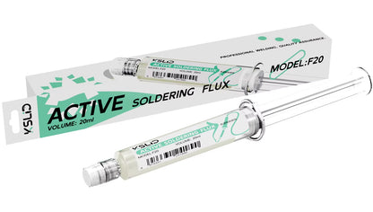 Pasta Flux KSLid F20, Tip Šprica