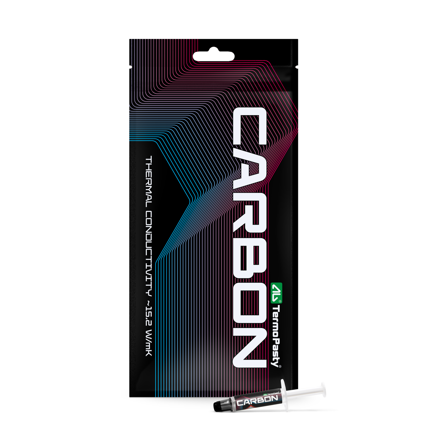 Termalna pasta AG Termopasty Carbon, Tip Šprica, 1g ART.AGT-324