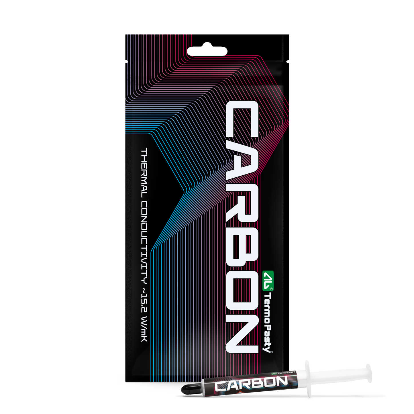 AG Termopasty Carbon termalna pasta, tip šprica, 3g ART.AGT-325