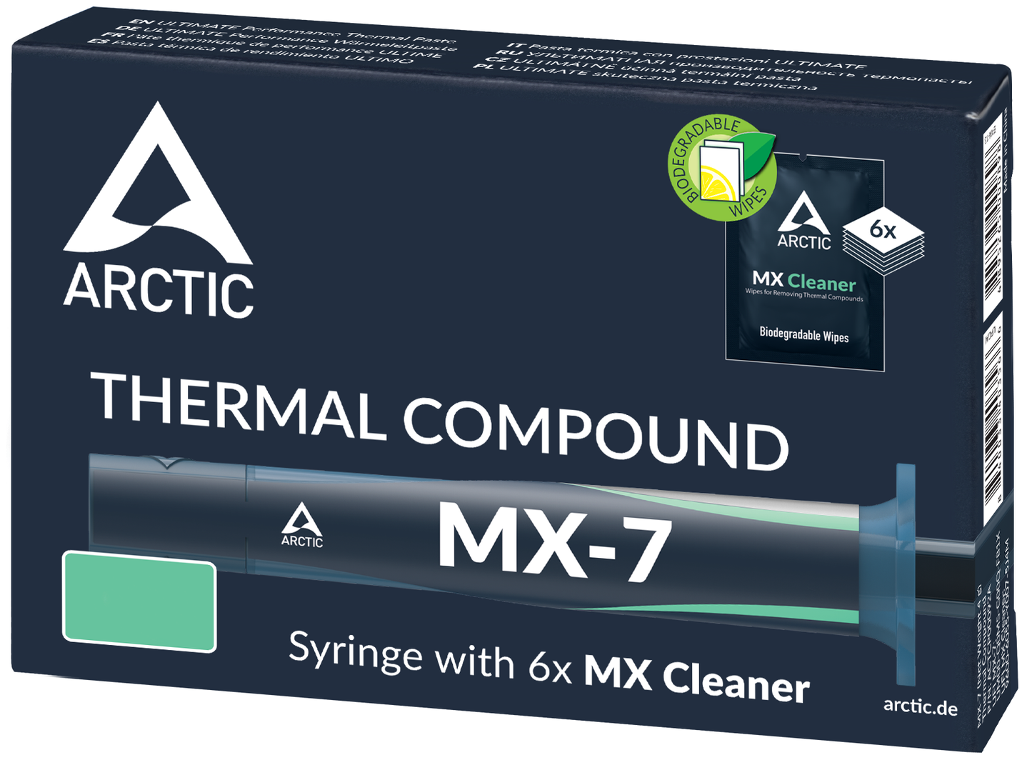 Termalna pasta ARCTIC MX-7 + Maramice MX Cleaner, Tip Šprica, 4g ACTCP00092A