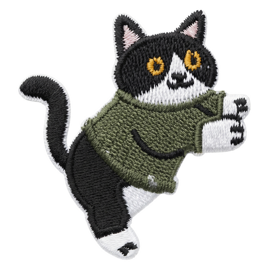 Patch / Tekstilna zakrpa OEM Cat 2, Set 3 komada, Višebojno