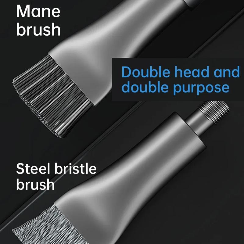 Antistatička četka MaAnt 2in1, Siva