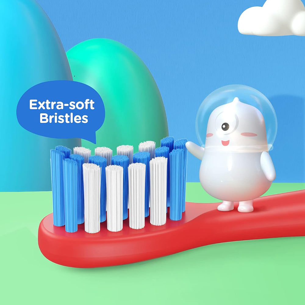 Električna četkica za zube Bitvae BVK7S Kids, Plavo Crvena