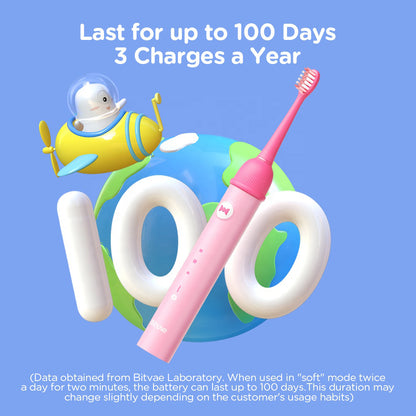 Električna četkica za zube Bitvae BVK7S Kids, Roza