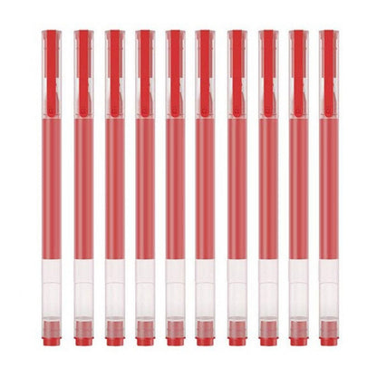 Olovka Xiaomi, Crveni Gel, 0.5mm, Set 10 komada BHR8863GL