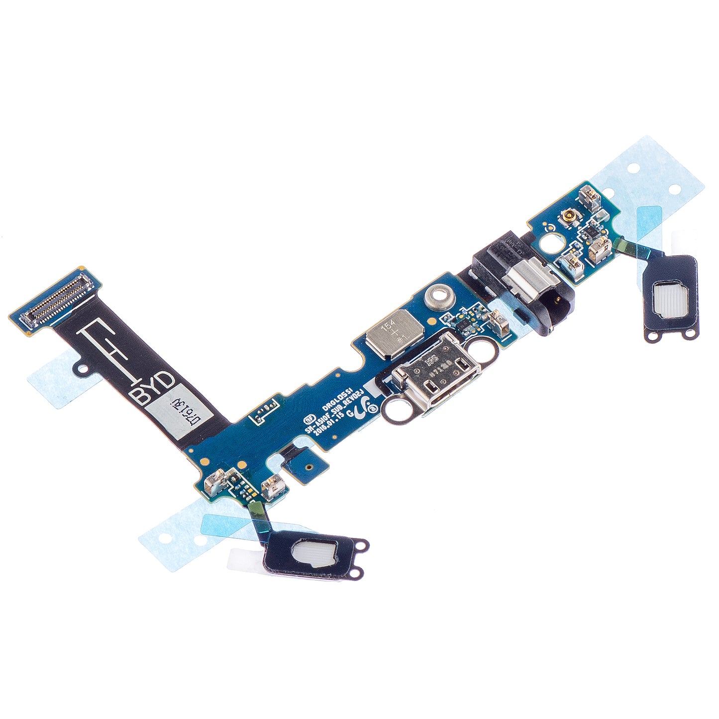 Ploča s konektorom za punjenje - Audio - Tipkovnica - Mikrofon Samsung Galaxy A5 (2016) A510, Service Pack GH96-09381A