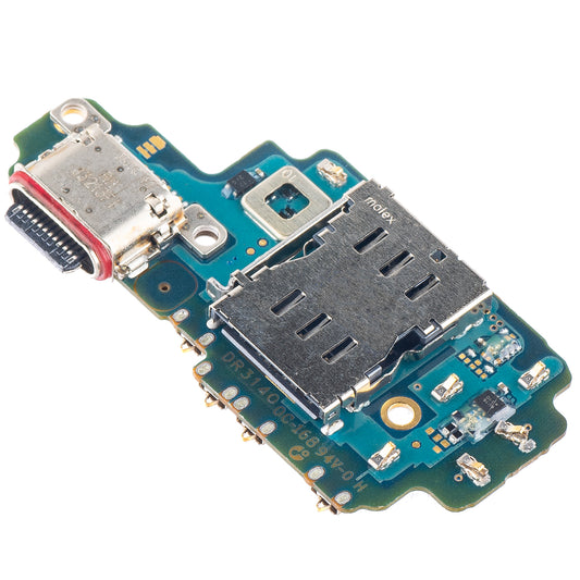 Ploča s Konektorom za Punjenje - Mikrofon - Modul Čitača SIM kartica Samsung Galaxy S23 Ultra S918