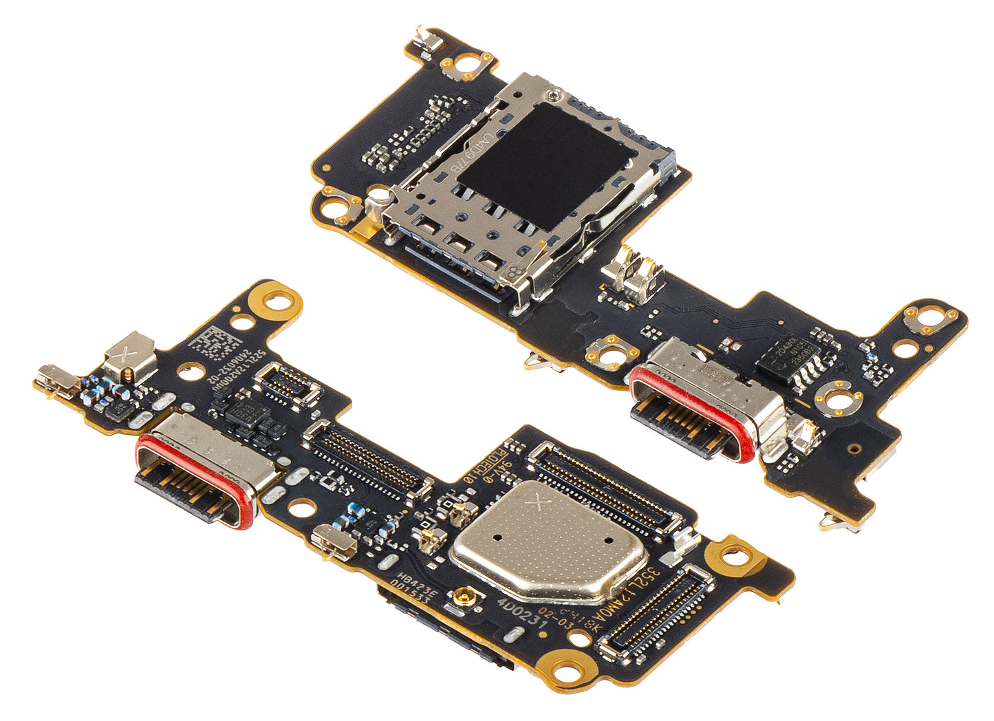Ploča s konektorom za punjenje - Mikrofon - Modul čitača SIM Xiaomi 12T, Service Pack 560001L12A00