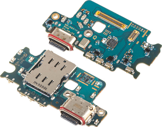 Ploča s konektorom za punjenje - Mikrofon - Modul čitača SIM kartica Samsung Galaxy S25 S931