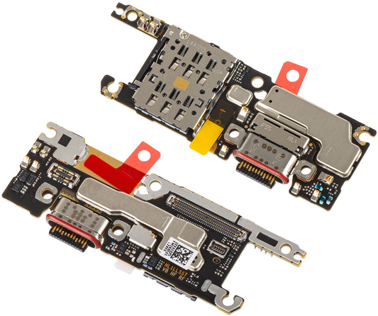 Ploča s konektorom za punjenje - Mikrofon - Modul čitača SIM Huawei Pura 80 Ultra, Service Pack 02357ECV
