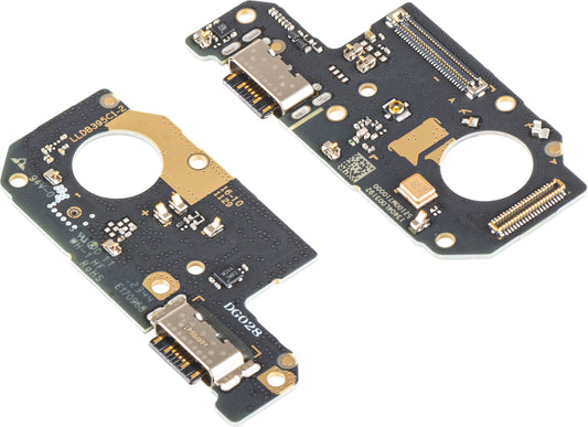 Ploča s konektorom za punjenje - Mikrofon Xiaomi Redmi Note 12 4G, Service Pack 56000200M700