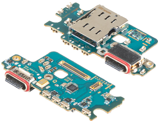 Ploča s konektorom za punjenje - Mikrofon - Modul čitača SIM Samsung Galaxy S25 S931, Swap GH96-18238A