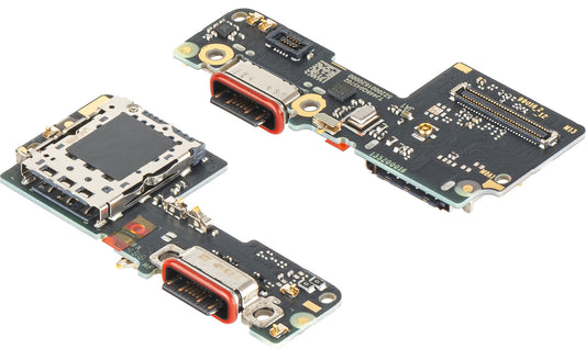 Ploča s konektorom za punjenje - Mikrofon - Modul čitača SIM Xiaomi Redmi Note 14 Pro 5G, Service Pack 56002600O1600