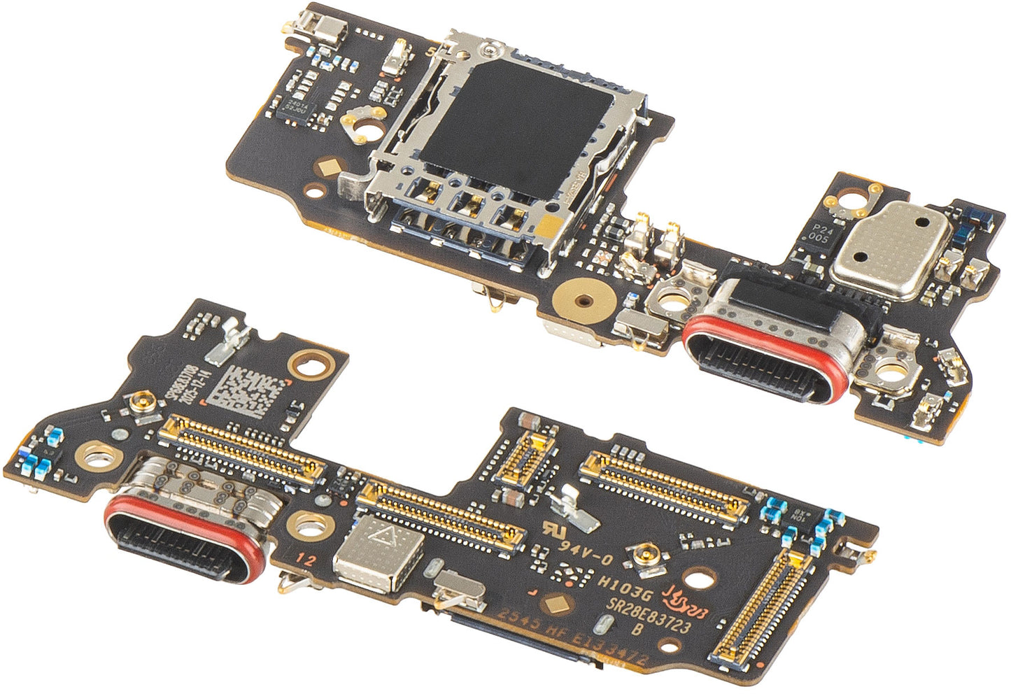 Ploča s konektorom za punjenje - Mikrofon - Modul čitača SIM Motorola Edge 70 Ultra / Signature, Service Pack 5B28C31906