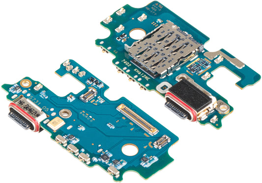 Ploča s konektorom za punjenje - Mikrofon - Modul čitača SIM Samsung Galaxy S25 FE, Service Pack GH96-20363A